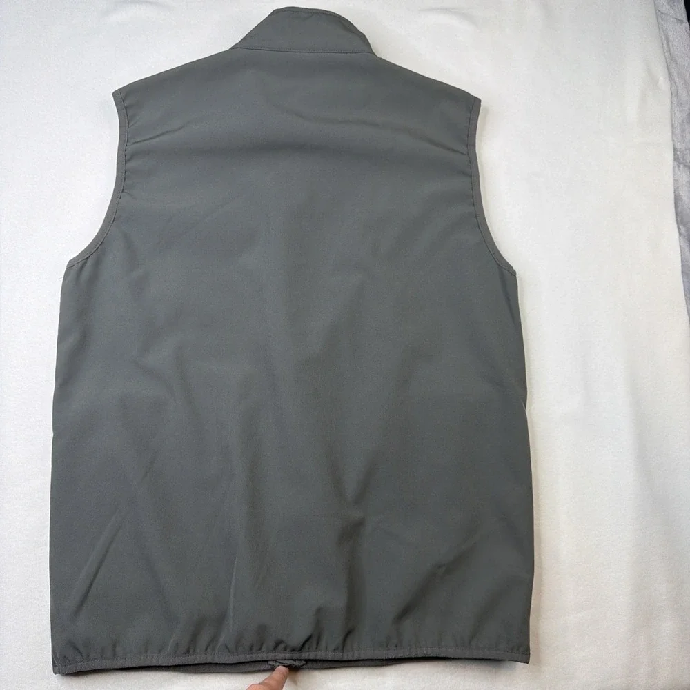 121st US Open Torrey Pines Softshell Vest Men's L Gray Full Zip Stretch - Picture 2 of 8